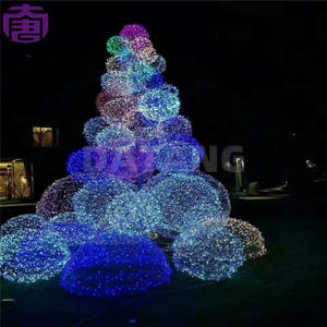 Custom Large Iron Frame Led <b>Christmas</b> FountainLights Ip65 Rated With Easy Installation For <b>Outdoor</b> Holiday And Event <b>Decorations</b> - Product Image 5