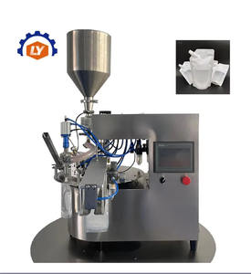 Etiqueta adhesiva semiautomática, bolsa de pie, bolsa de plástico, máquina de etiquetado plano de superficie plana - Product Image 5