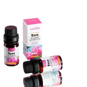 Huile Essentielle Végétale 10ml <span class=keywords><strong>Rose</strong></span> Lavande Romarin Hydratante pour Massage Corporel et Spa - Product Image 2