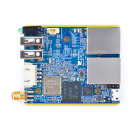 Routeur IoT NanoPi R1 double port réseau fourni en usine 1G RAM + 8G EMMC BT WiFi carte de développement Open Source avec boîtier