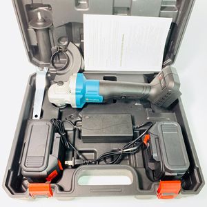 Meuleuse d'angle électrique à disque de 125 mm OEM ODM, haute puissance, 21 V, outil de coupe et de meulage professionnel robuste avec deux batteries - Product Image 2