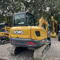 Excavatrice sur chenilles hydraulique XCM-G XE60G PRO d'occasion à haut rendement, à bas prix et très demandée, pour travaux routiers avec accessoires