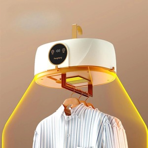 Séchoir à linge portable pliable, mini séchoir électrique avec minuterie et télécommande pour la maison, les voyages, l'hôtel, le dortoir - Product Image 1