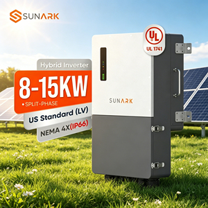 แบตเตอรี่ลิเธียมพลังงานแสงอาทิตย์แบบ15kW 10kW 12kW แบบไฮบริดประสิทธิภาพ99.5% - Product Image 1