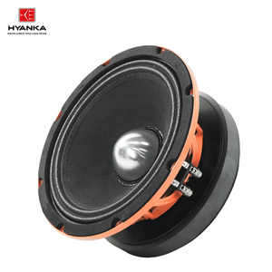 Haut-parleur de voiture OEM HMC 9080 8 pouces, 350W RMS, 4 ohms, en aluminium, pour portières de voiture, système audio de voiture, haut-parleur de milieu de gamme, ferrite, <span class=keywords><strong>94</strong></span> dB - Product Image 1