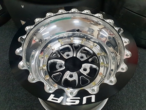 Jantes forgées <span class=keywords><strong>1</strong></span> pièce série V avec Beadlock 15 17 18 pouces compatibles Mustang GT, Camaro SS, Corvette C8, <span class=keywords><strong>Supra</strong></span> GTR S - Product Image 2