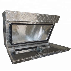 Meilleure boîte <span class=keywords><strong>de</strong></span> rangement pour véhicule en tôle d'aluminium à motif chevron, sur mesure, économique, avec serrure, étanche, pour benne <span class=keywords><strong>de</strong></span> pick-up ou auvent - Product Image 2