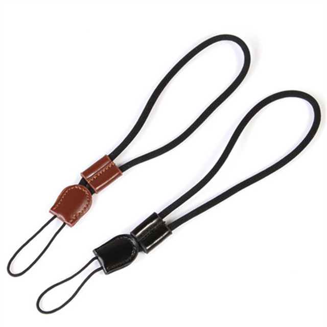 Cotton Leather DSLR Camera Wrist Hand Strap Hold Carry for All Brand Cameras Durable Accessory