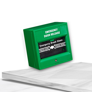 Bouton de réinitialisation manuel de sécurité, point d'appel manuel à briser le verre pour alarme incendie, bouton de <span class=keywords><strong>sortie</strong></span> d'urgence pour déverrouillage de porte - Product Image 6
