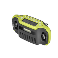 Draagbare Nood Hand Crank Zonne-Radio En Zaklamp Met Telefoonoplader