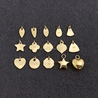 Haute qualité 14K véritable jaune bijoux en or massif fermoirs triangulaires personnalisés pour bracelets et colliers crochets de bricolage