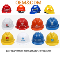 Casque de sécurité respirant en ABS renforcé avec clous en acier Protection de la tête casque de sécurité laqué résistant aux lmpact