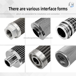 OEM thép không gỉ xếp li Cartridge hàn dây lưới lọc yếu tố gấp lọc cho chất lỏng trước khi lọc - Product Image 6