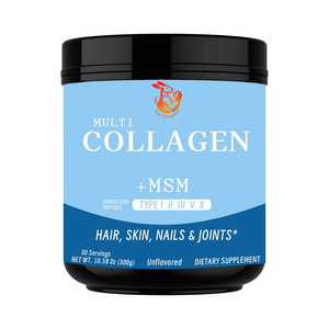 Paquete OEM de Colágeno Multi en Polvo con MSM y Vitamina C para Adultos, Apoyo para las Articulaciones y la Belleza, Salud del Cabello, Piel y Uñas, Grado Alimenticio - Product Image 1