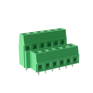 two level 5.08 mm PCB terminal block M3 screw wire terminal connector