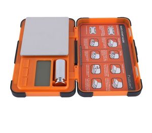 Çok fonksiyonlu taşınabilir yüksek hassasiyetli ABS + paslanmaz akülü dijital takı ölçeği ağırlıkları renkli küçük ölçekli - Product Image 6