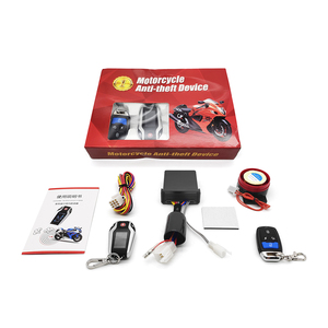 Ventes directes d'usine Alarme de sécurité antivol Télécommande LCD Système d'alarme de moto à deux voies - Product Image 1