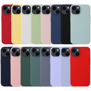 Funda Protectora de Silicona Real a Prueba de Golpes de Color Puro para Teléfono 17/16/15/14/13/12/11 Pro Max/Mini/X/RX/SX Max/8/7 Plus/<span class=keywords><strong>SE</strong></span> - Product Image 6