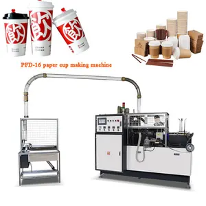 70-80pcs/min Cup Size 4/7/8/9/12 OZ Machine To Make Disposable New Top Paper Cup Price Of Paper Cups Machine