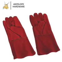 Double-Layer Real Leather Welding Gloves