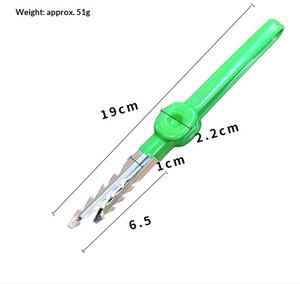 Pince de jardinage en acier inoxydable pour la maison, idéale pour le désherbage, la cueillette de semis et la préparation de graines, pour la plantation de légumes et de fleurs - Product Image 2