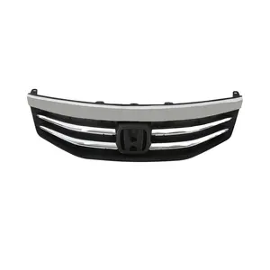 Fits For Honda Accord Sedan 2011 2012 Front Upper Grille Chrome Factory
