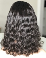 Magnifiques Rajouts de Cheveux Bouclés pour Femme, Vierge Européen Remy, Naturels, Toppers Capillaires à Pointes Pleines avec Base en Soie