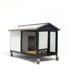 Casa Moderna <span class=keywords><strong>para</strong></span> Gatos con Puerta Grande de Vidrio <span class=keywords><strong>para</strong></span> Uso en Interiores y Exteriores - Product Image 3
