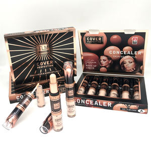 Corrector de Maquillaje 2 en 1 Orgánico de Marca Privada Personalizado por el Fabricante C050, Corrector de Belleza Romántico de Cobertura Total - Product Image 3