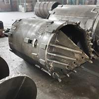Godets de forage à charge variable pour unité de pieutage |   Outil de décapage de saleté pour pièces de carrosserie arrière inclinables de 410 mm, type Kelly Box 200 500 mm, 6 dents