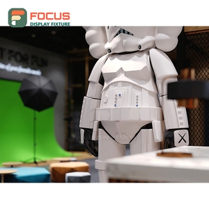 ตู้โชว์กาแฟความจุสูง ตู้ไม้หน้ากระจก ตู้วางมุม ตู้โชว์ร้านค้าขายกาแฟ - Product Image 4