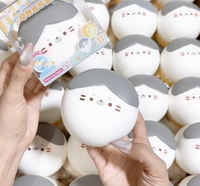 Jouets Squishy Hachimi Hairline Seal en mousse PU à remontée lente pour le soulagement du stress, nouveauté à presser, cadeau de Noël, vente en gros