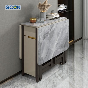 Juego de Comedor Multifuncional Pequeño, Mesa Plegable con 4 Sillas - Product Image 5