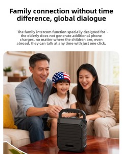 ลำโพงพกพาพร้อม WiFi ไร้สายแบบคู่ปลั๊กแอนด์เพลย์อเนกประสงค์กล่องเสียงคาราโอเกะกลางแจ้งสำหรับงานปาร์ตี้แคมป์ปิ้ง - Product Image 5