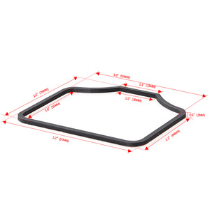 Porte-clés en silicone pour voiture Tesla Model 3 Y, support antidérapant résistant aux rayures de 3,2x2,6 pouces - Product Image 1