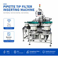 Machine de fabrication automatique de filtres pour embouts de pipettes, équipement de production d'embouts de pipettes médicales jetables, vente en gros d'usine