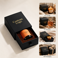 Boîte de rangement de luxe vide personnalisée pour parfums, cosmétiques et bougies parfumées, avec emballage de qualité supérieure
