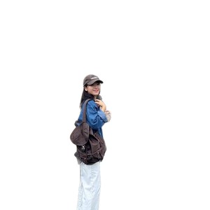 Lonslan <b>Backpack</b> <b>Brown</b> 18 In Adjustable Shoulders Multi Pocket Hiking Bag Unisex Everyday Use - Product Image 5