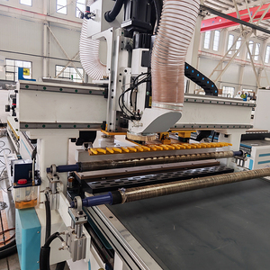 Linea di Produzione per Armadi e Guardaroba con Scarico Automatico, Router CNC per Taglio e Intaglio di Legno, Compensato e MDF - Product Image 4