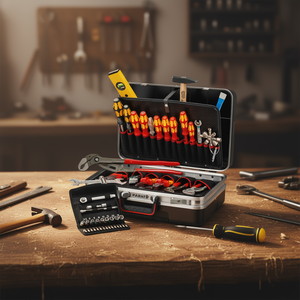 Juego de Herramientas Parat de 52 Piezas, Kit de Reparación Profesional para Uso en el Hogar y Taller - Product Image 2