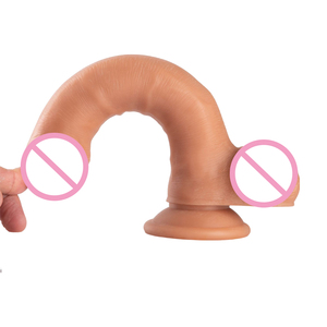 Delove Gode réaliste en PVC avec ventouse forte Gode énorme Gros pénis XXX Jouet érotique Sex Shop Sex Toy pour femme prépuce Gode - Product Image 4