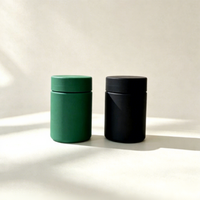 Pot en plastique HDPE vide, impression personnalisée du logo, couleur, plusieurs capacités, boîte pour poudre de protéines, compléments alimentaires, gommes, capsules molles