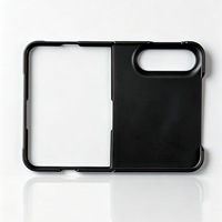 Coque PC vierge en cuir brut personnalisée de qualité supérieure pour iPhone 18 Fold, étui en plastique noir mat vierge pour iPhone 18 Ultra Fold, coque PC DIY