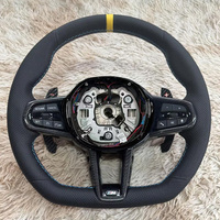 Volant sport en fibre de carbone personnalisé pour BMW Série G G30 G31 G32 X3 G01 X4 G02 M2 G87 M3 G80 M4 G82 G20 LCI M5 F90 M6
