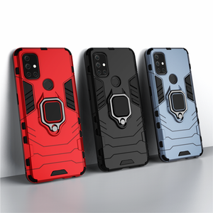 เคสสำหรับ OnePlus Nord <span class=keywords><strong>N10</strong></span> <span class=keywords><strong>5G</strong></span> ป้องกันการกระแทก พร้อมขาตั้งแบบวงแหวน วัสดุซิลิโคน + PC ฝาหลังโทรศัพท์สำหรับ One Plus NordN10 1+NordN10 Coque - Product Image 6