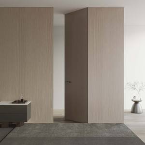 Porte invisible Porte en dalle ultra-étroite minimaliste moderne pour chambre <span class=keywords><strong>d</strong></span>'hôtel Design ignifuge insonorisé peint de luxe - Product Image 1