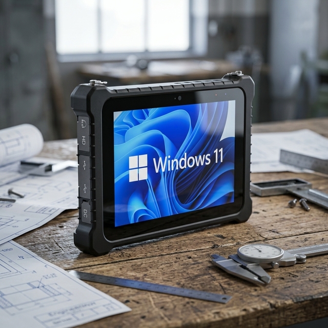 10.1 Inch Windows 11 8G+128G Intel N5100 Quad Core Processor 1920x1200 IPS Resolution IP67 Industrial Rugged Tablet PC