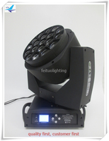 Projecteur de lumière 19x15W rgbw 4 en 1, adhésif Paky lavage k10b Rotation des yeux, effet de faisceau coloré, LED avec tête mobile et Zoom