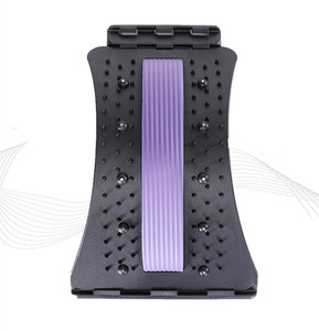 Estirador de Espalda con Terapia Magnética, Diseño Arqueado para Cuello/Hombros/Cintura/Trasero, Masajeador Lumbar, 3 Ajustes, Alivio del Dolor - Product Image 6