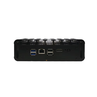 Mini Computadora Industrial J6412, Router Firewall 6x2.5G, SSD+HDD, RJ45, COM, DDR4, Intel Quad Core, Uso Empresarial, Windows 10/11, Intel UHD